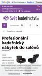 Mobile Screenshot of nabytek-kadernicky.cz