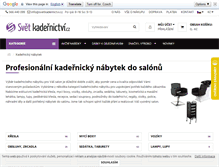 Tablet Screenshot of nabytek-kadernicky.cz